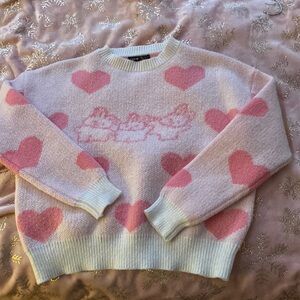 heart sweater